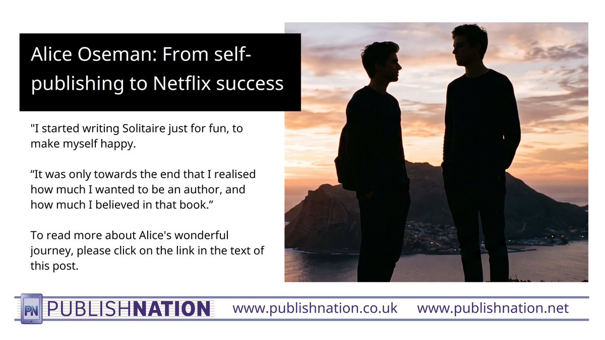 PublishNation's tweet photo. An absolutely fabulous story here about how retaining artistic integrity and being true to yourself can lead to success beyond your wildest dreams: https://t.co/oL1qJHrulY
#BooksofTwitter #booktwitter #amwriting #writingcommunity #writingaboutwriting https://t.co/GX8cXIBVLt
