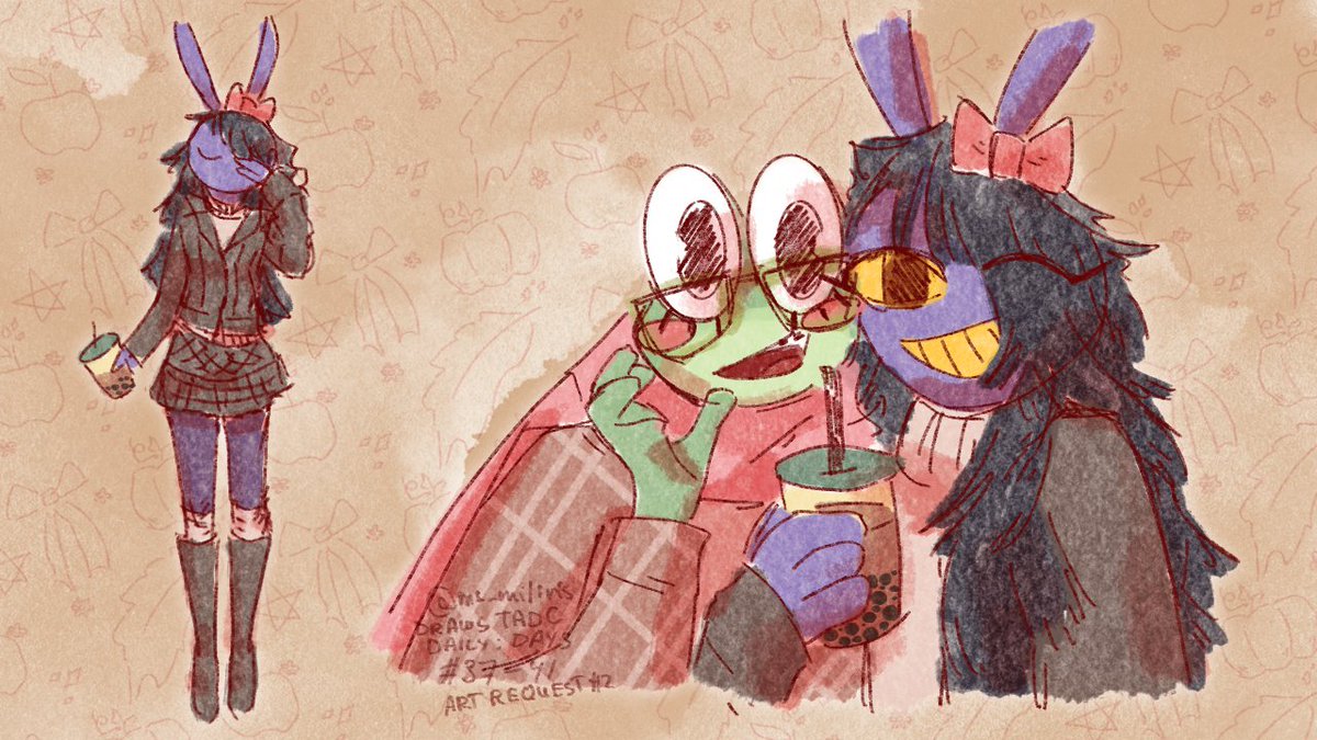 MsMiliris's tweet photo. Drawing TADC daily for the rest of my life: DAY 37-41
#TADC #TheAmazingDigitalCircus #Jax #TransfemJax #Pomni #Gangle #Zooble #Ragatha https://t.co/9YoMFCXu2K