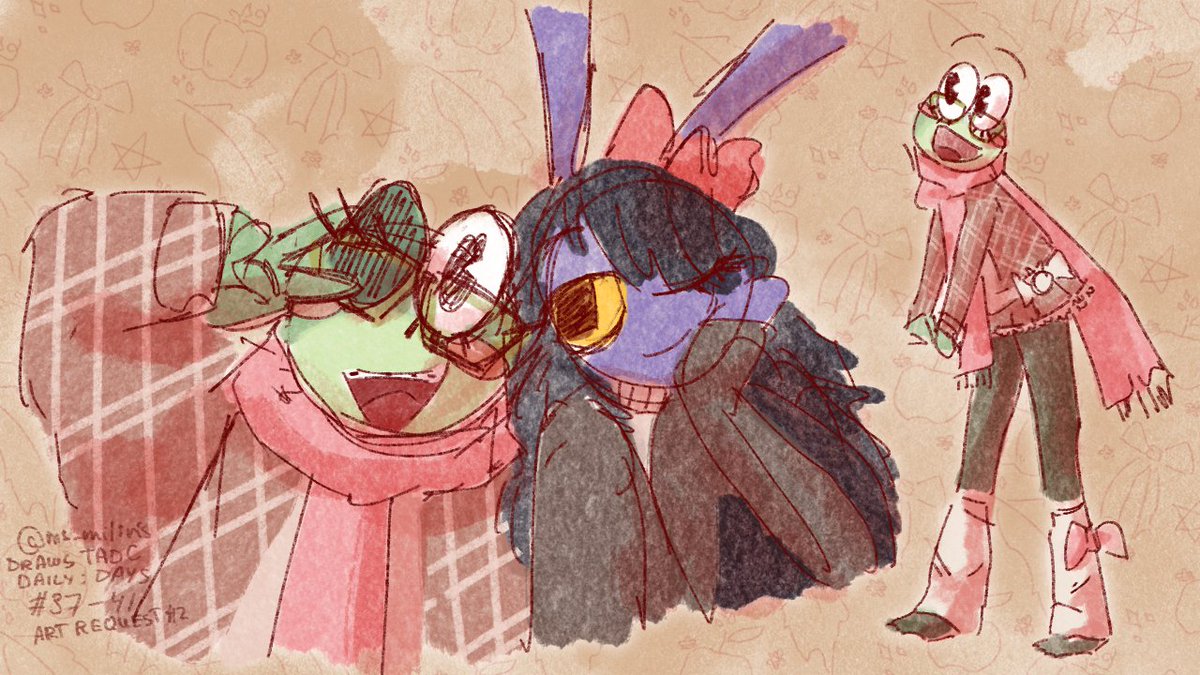 MsMiliris's tweet photo. Drawing TADC daily for the rest of my life: DAY 37-41
#TADC #TheAmazingDigitalCircus #Jax #TransfemJax #Pomni #Gangle #Zooble #Ragatha https://t.co/9YoMFCXu2K