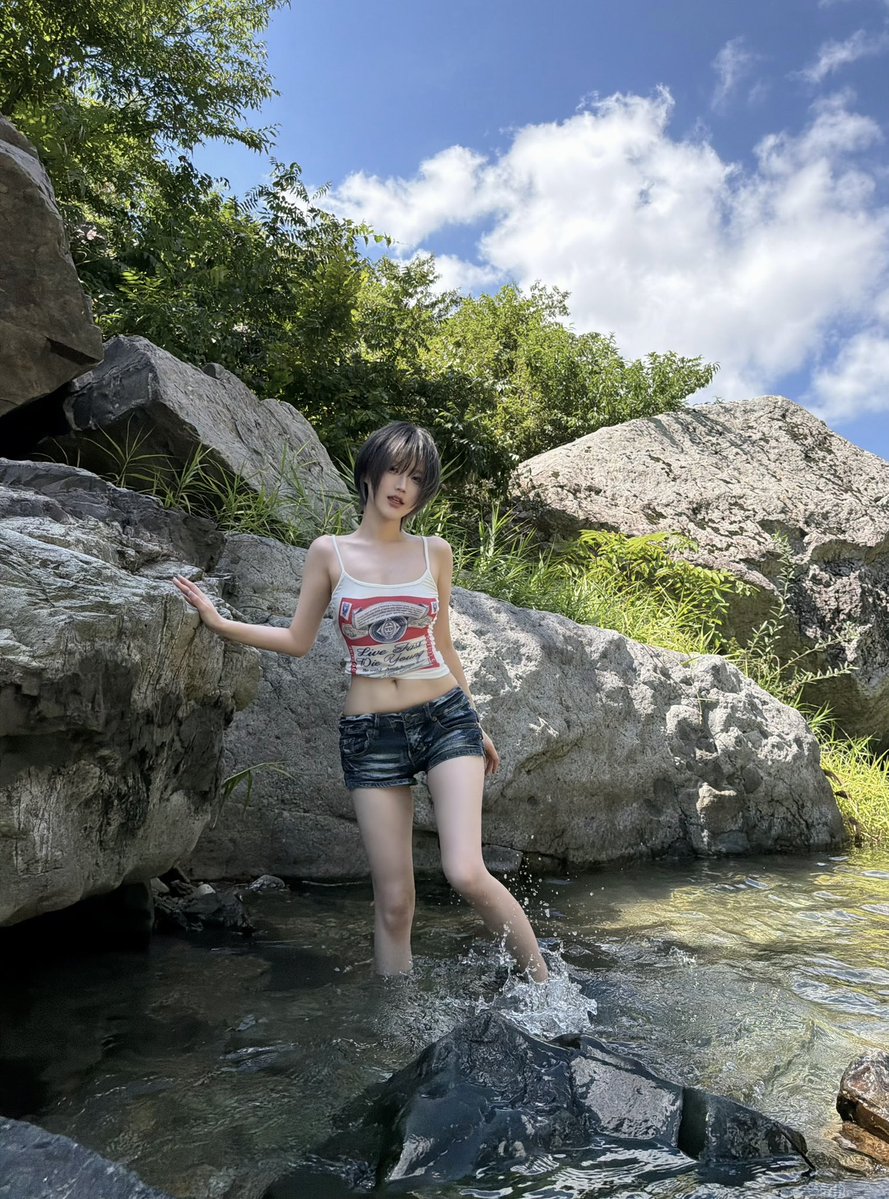 skr_u_'s tweet photo. 夏！ https://t.co/vewETv4L9u