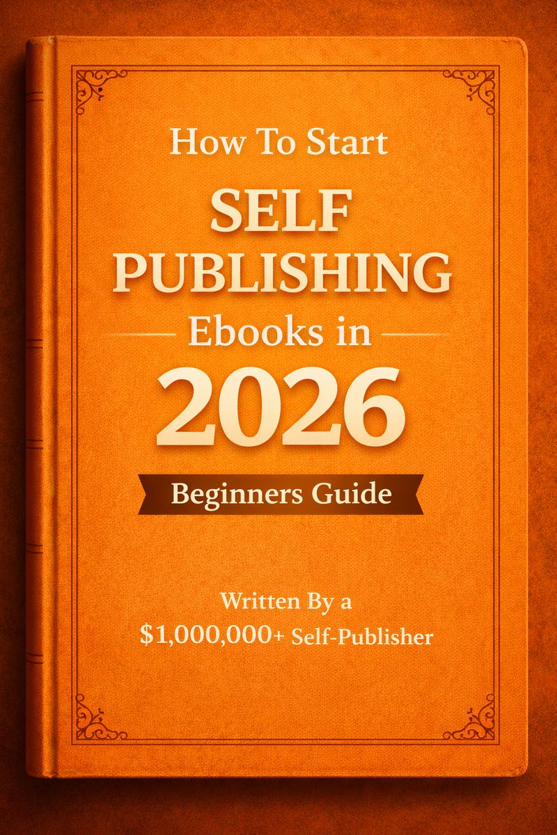 NickDiFabio1's tweet photo. People will look back in 3 years &amp; regret not self-publishing Ebooks.

With AI, it’s the simplest way to make $2000-$10,000/month right now.

So I put together a Full EBook showing exactly how to start &amp; scale.

• Like this
• Comment "Ready"

&amp; I'll DM it to you.

*Must Follow* https://t.co/adEDkZHeg7