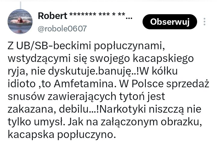 ElvisMski78's tweet photo. Bohaterstwo pełną gębą...
Nawyzywać komuś od ,,UB/SB-beckich popłuczyn, idiotów i debili" i zablokować, żeby broń Boże nie dostać riposty... 🤦🏻‍♂️🤦🏻‍♂️🤦🏻‍♂️
Szacun... 🤦🏻‍♂️🤦🏻‍♂️🤦🏻‍♂️ https://t.co/Bet6hZayZZ
