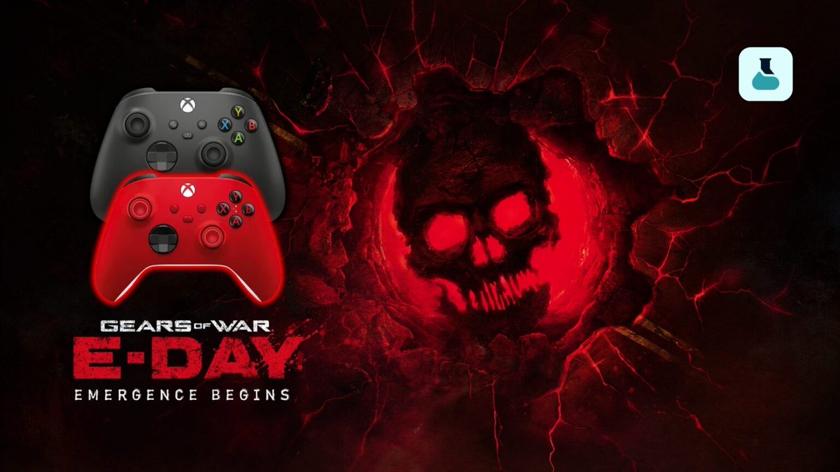 _Rawr93's tweet photo. It looks like we've got another limited Gears of War E Day edition Xbox controller on the way! The controller is known as "Storm King" and will cost £84.99 / $89.99 when it releases. 👀⚙️🔥 https://t.co/cs9NJcdHVM