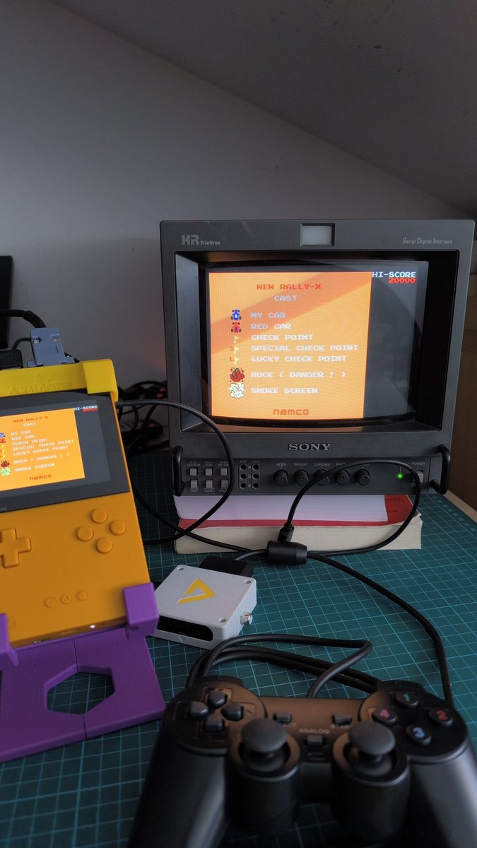 RndMnkIII's tweet photo. openFPGA-RallyX by Morgan Vieira with #Analogizer support
https://t.co/sOn5cmI2VN https://t.co/qhBQBWFIRp