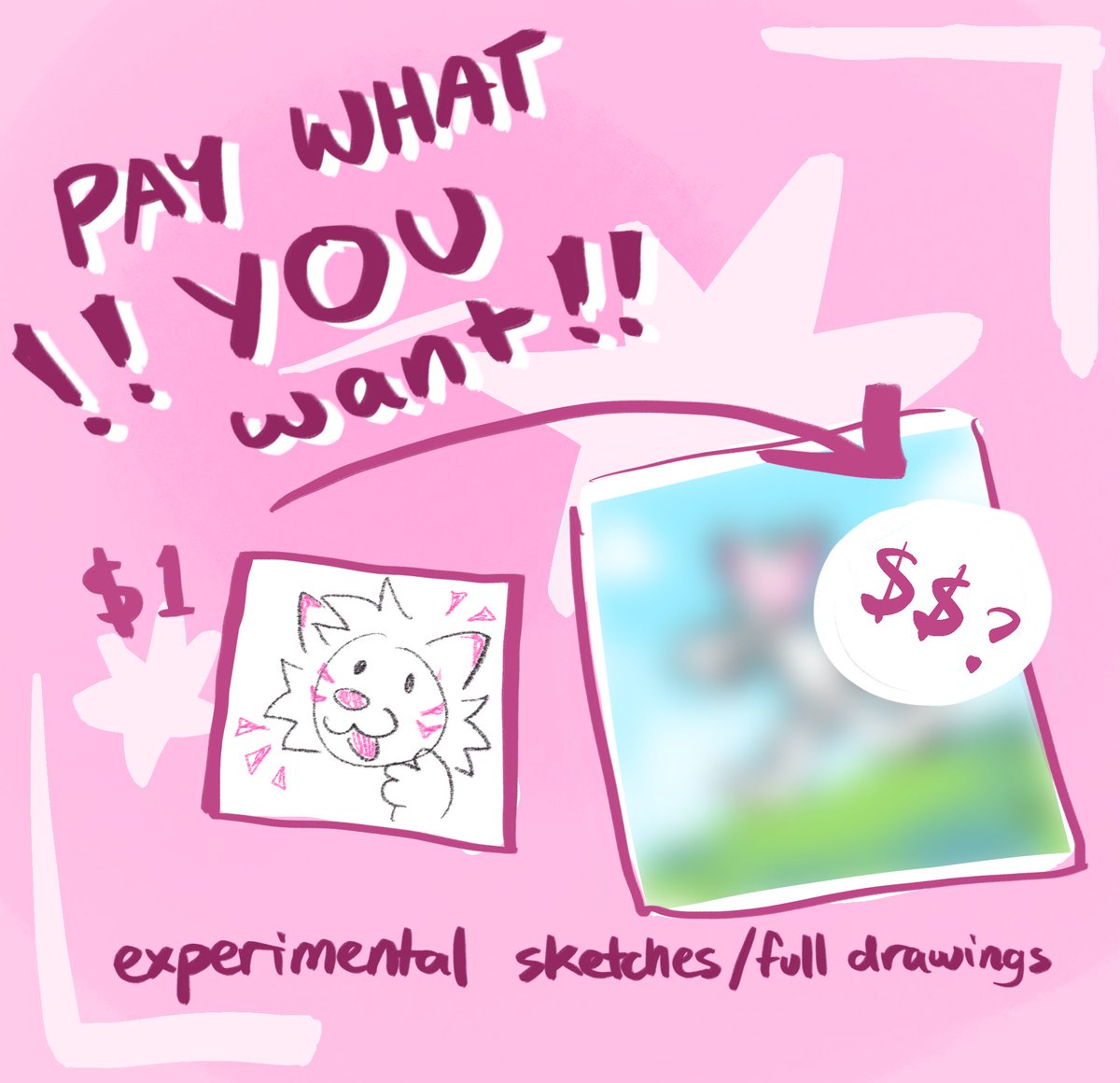 TayFennec's tweet photo. artistic liberty comms !! just need a ref, characters vibe and any amount !! https://t.co/dcbTZrEPQH
