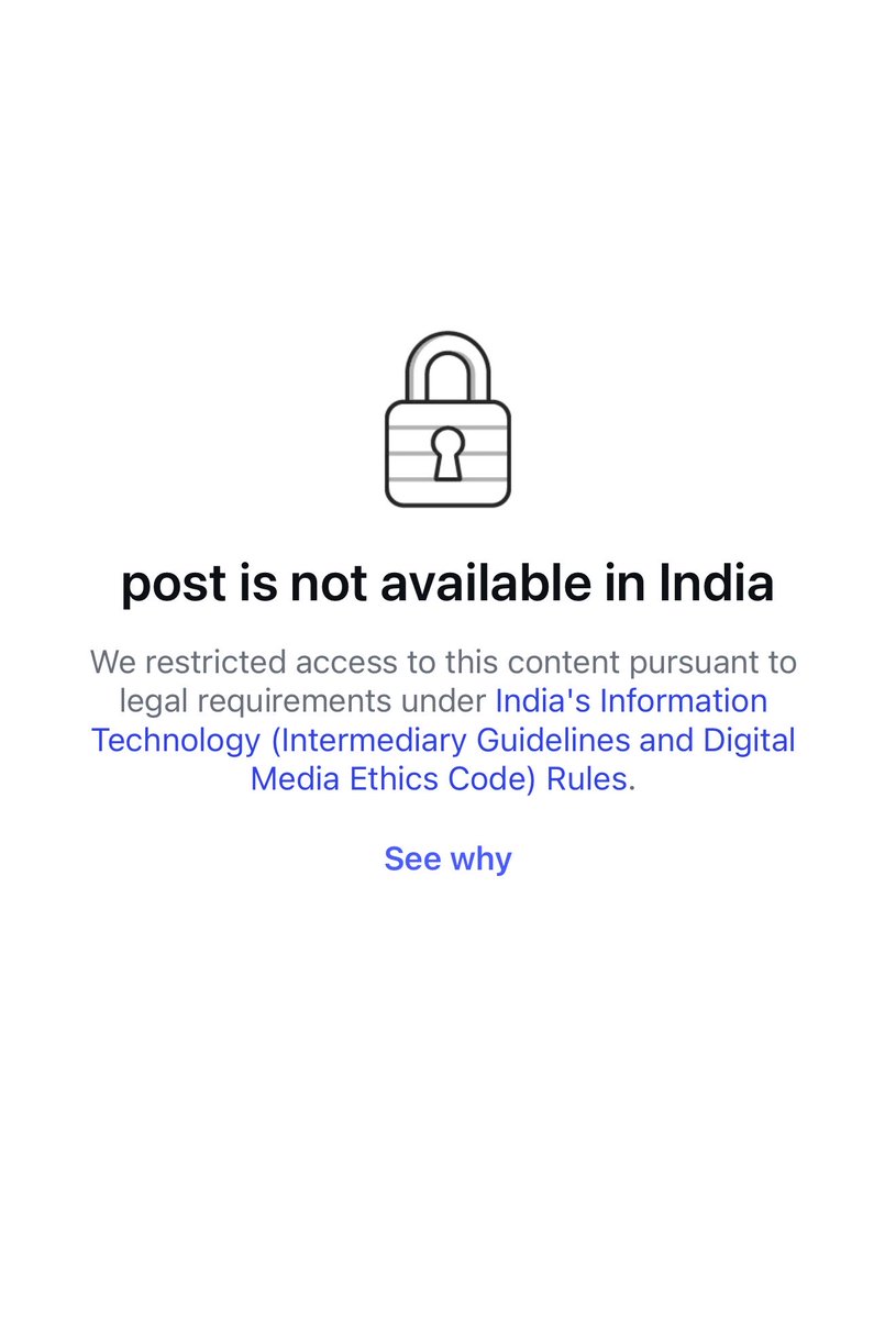 shristhikhanna's tweet photo. This post was taken down. Of course it was. My god, this is getting scary and we all need to push back. https://t.co/T5j8dMJjFp
