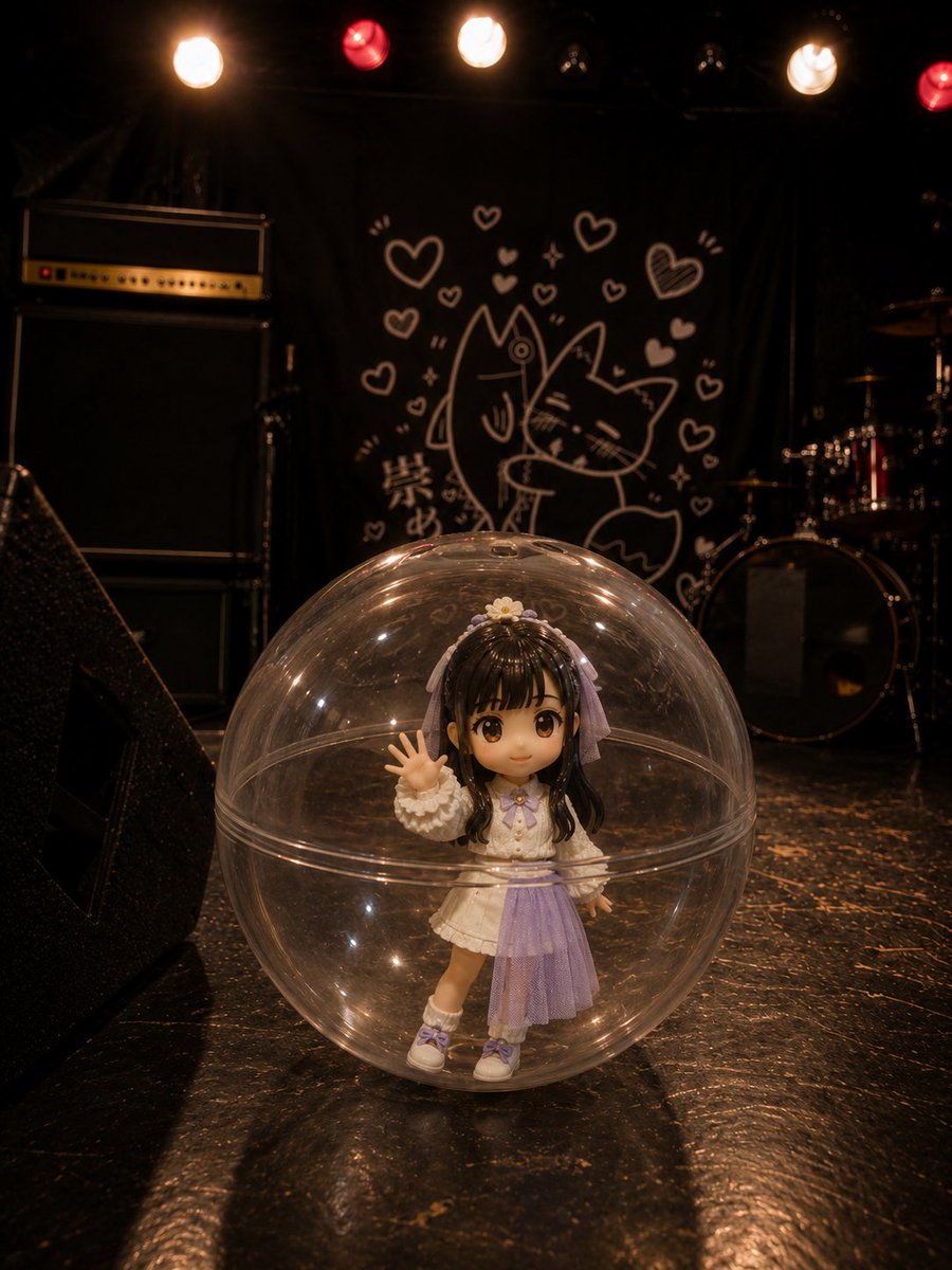 4murakami's tweet photo. 赤城はるか生誕祭2026 
◓ガチャガチャイラスト◓

マリーメトロノーム*
ソラ豆琴美 さん💚
口石めぐみさん💜
酒黄らいむさん💛
寿春歌さん🧡 https://t.co/bzGA09Mmvk