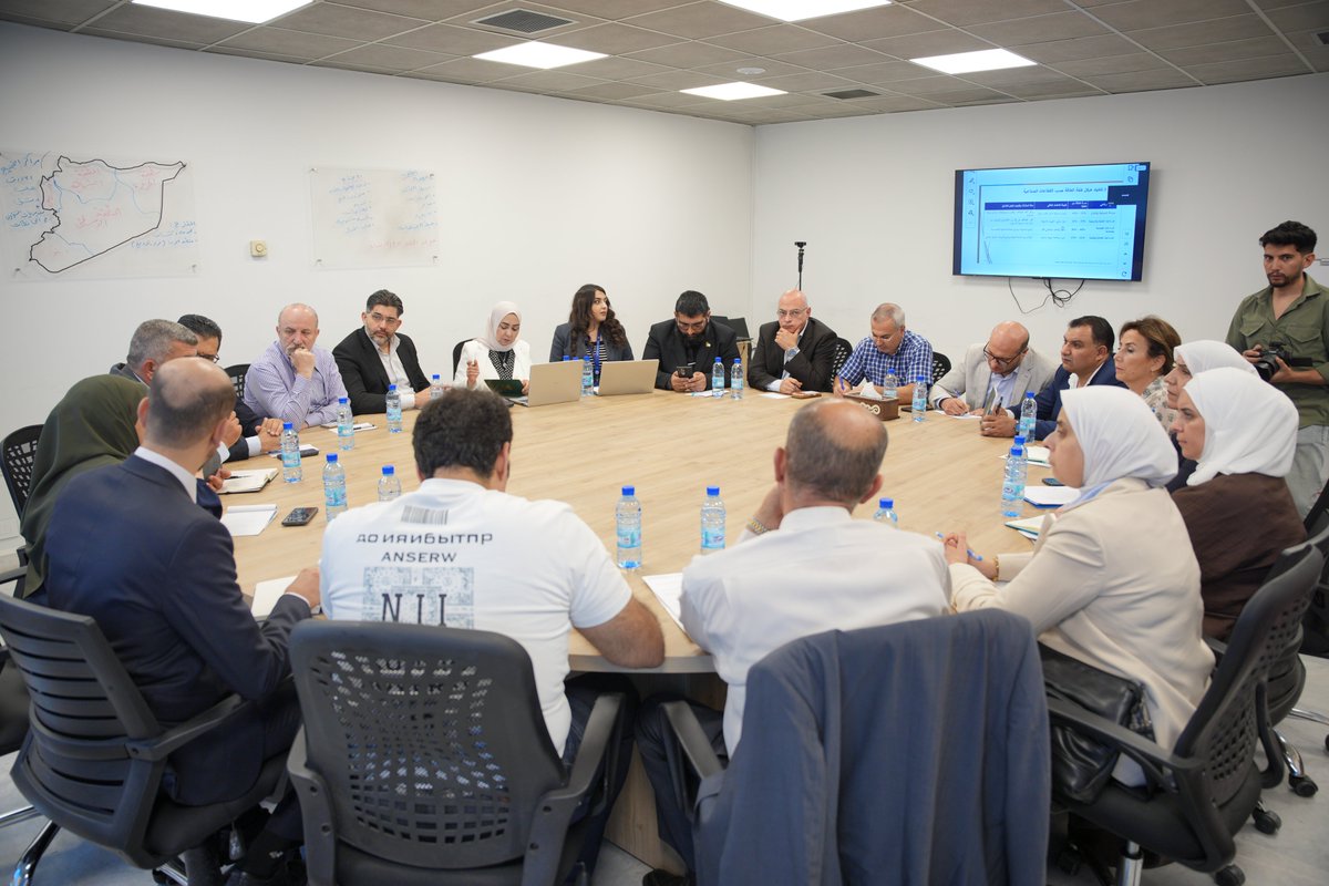 IloProspects's tweet photo. Syria's transition to a greener economy is creating new opportunities for jobs, skills and industrial recovery. This week, the @iloarabstates partnered with national &amp; international stakeholders to advance a #JustTransition through policy dialogue and green skills development. https://t.co/Gc7ArPARUV