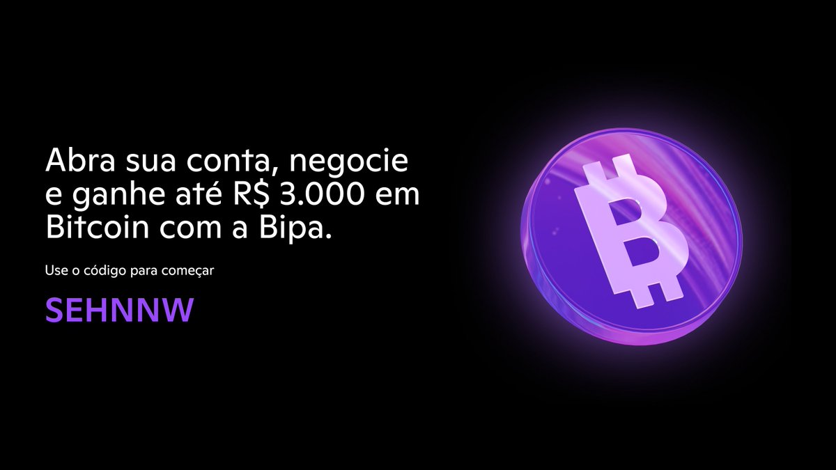 calebegon's tweet photo. Eu uso a conta digital da Bipa para comprar Bitcoin com o Pix. Abra sua conta usando o meu código SEHNNW para ganhar até R$ 3.000 em Bitcoin.
https://t.co/1mslvMQqT1 https://t.co/YvXQ7FMK2E