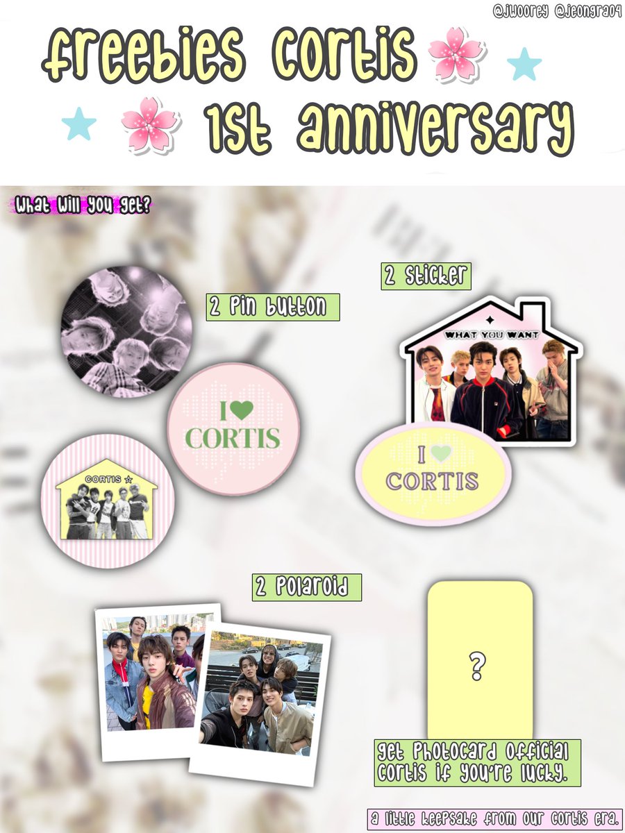 JEONGRA04's tweet photo. Freebies 1st Anniversary CORTIS ✮⋆˙
by @JEONGRA04 @jwoorey

rt &amp; like this tweet

🌟  claim 8.8 at 18.00 wib
🌟  set 6. 990 (no refund)
🌟  max 2 kit / 1 orang

link : https://t.co/9WWLMECqZk https://t.co/LLO3lu1pgL