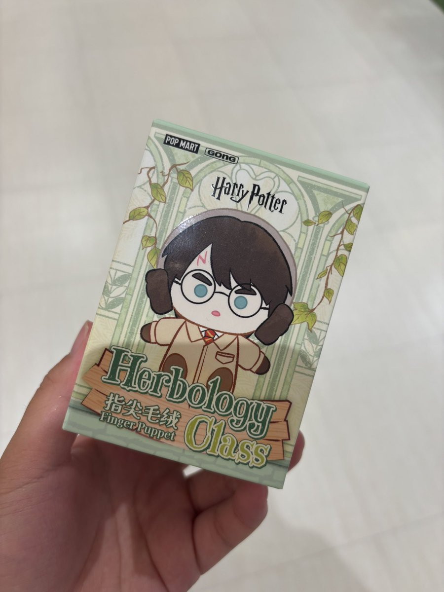 l_dqyl's tweet photo. POPMARTにも寄ってハリポタ新作買った〜！何が出るかな〜(ง ˙꒳​˙ )ว https://t.co/ATMi2lWlvm