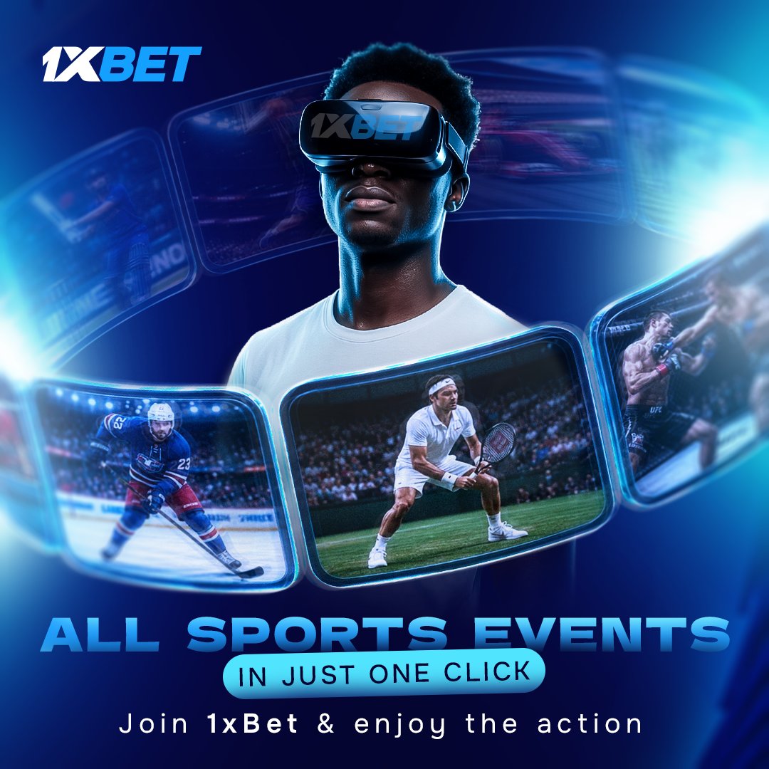 1xBet_Eng's tweet photo. One click. All the action! 🤩

• Follow us
• Tag your friend in comments or make a repost
• Get a chance to win promo

7 random winners will be announced on the next week

Enjoy every moment with 1xBet https://t.co/SYwJWrVWdZ