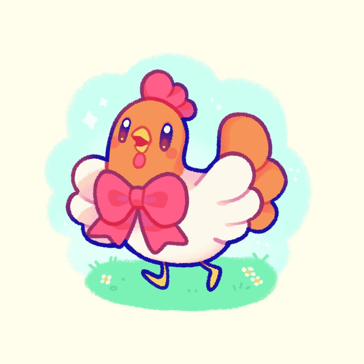 _binnybun_'s tweet photo. happy fields of mistria 1.0! here is lil henrietta ✨#fieldsofmistria @FieldsofMistria https://t.co/MDQu71jeMU