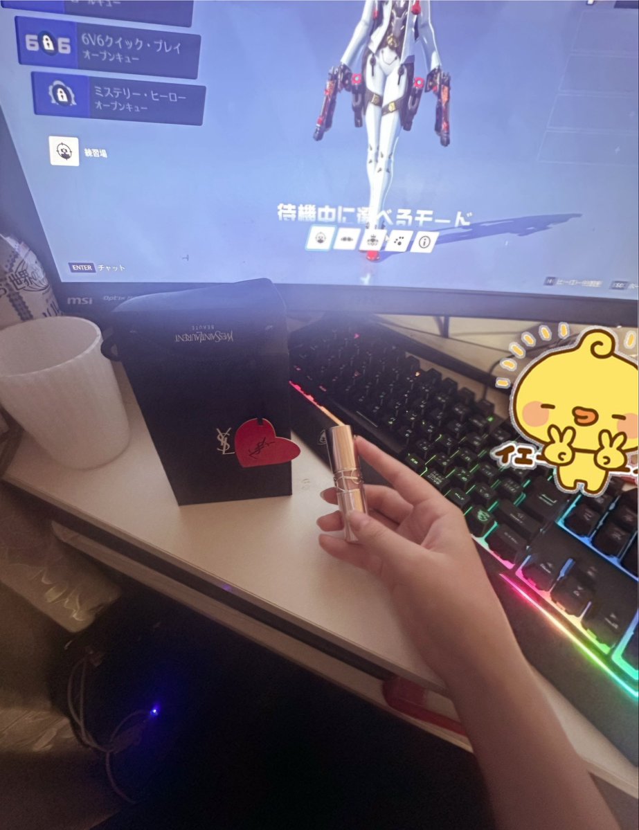 xrvcb's tweet photo. 誕プレでお友達がくれたの߹߹♥ https://t.co/B7yhVdWCUo