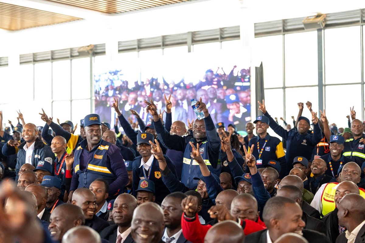 MusaliaMudavadi's tweet photo. A safe nation depends on the men and women who protect it every day. Across our homes, schools, hospitals, businesses, factories and places of worship, private security officers serve as an indispensable pillar of Kenya’s security and economic growth.

Recognising their contribution, H.E. President @WilliamsRuto today announced reforms at State House to improve the welfare, recognition and professional development of Private Security Officers across the country. The reforms include strengthening labour standards, enforcing compliance with the minimum wage and reviewing existing laws to better support the sector.

In a significant step towards restoring dignity to the profession, the Government will also remove the terms “watchman” and “guard” from all official Government documents. Going forward, they will be formally recognised as Private Security Officers, reflecting the professionalism and vital role they play in safeguarding our nation.

I reaffirmed our appreciation for their dedication, discipline and service. By investing in the welfare and professional growth of private security officers, we are strengthening public safety, supporting businesses, creating a more secure investment climate and building a safer, more prosperous Kenya for all.