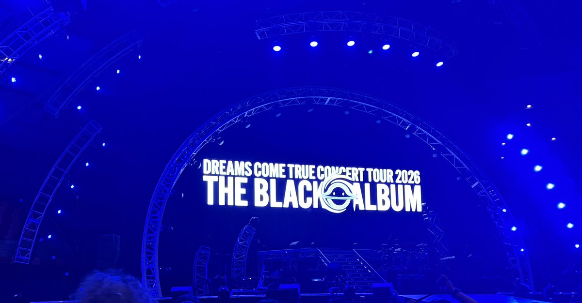 1994_kyon's tweet photo. DREAMS COME TRUE CONCERT TOUR 2026 THE BLACK ◯ ALBUM
in HIROSHIMA
アリーナBブロック最前列でメインステージも花道もよく見えたし、美和ちゃん元気で楽しかった〜🎵
マサさんも☺️ https://t.co/JUK9N8lpng