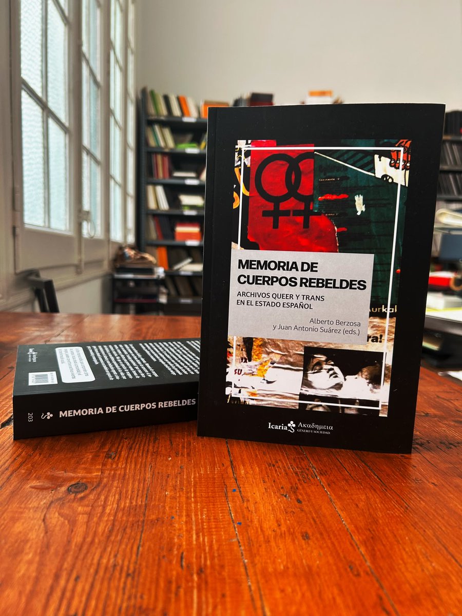 IcariaEditorial's tweet photo. 📗En un presente dominado por la virtualización de la experiencia y la lógica de los algoritmos, Memoria de cuerpos rebeldes reivindica el poder político de los archivos físicos y de las memorias encarnadas. 
Empieza a leer‼️🏳️‍⚧️

https://t.co/f3YtNrE0P4

#Queer #Trans #España https://t.co/O8o2dSSIrM
