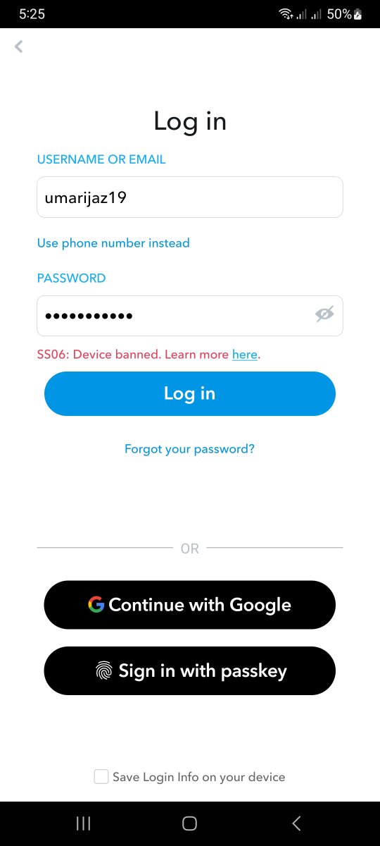 MuhammadUmarIj4's tweet photo. How to fix snapchat SS06 Device banned error solved.
@Snapchat https://t.co/Kg9tmftb1K