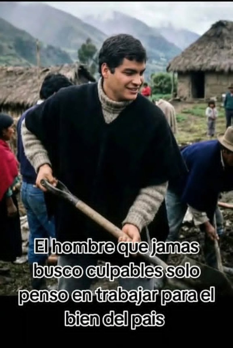 geologymin10's tweet photo. Por eso el odio, por eso los celos, por eso intentan censurarlo. Pero en lo profundo los banqueros solo lo admiran y jamás podrán exterminar su legado.

Rafael Correa Delgado es el mejor presidente qué ha parido está patria y NO pienso discutirlo con ningún pobreton https://t.co/rWj4In0P76