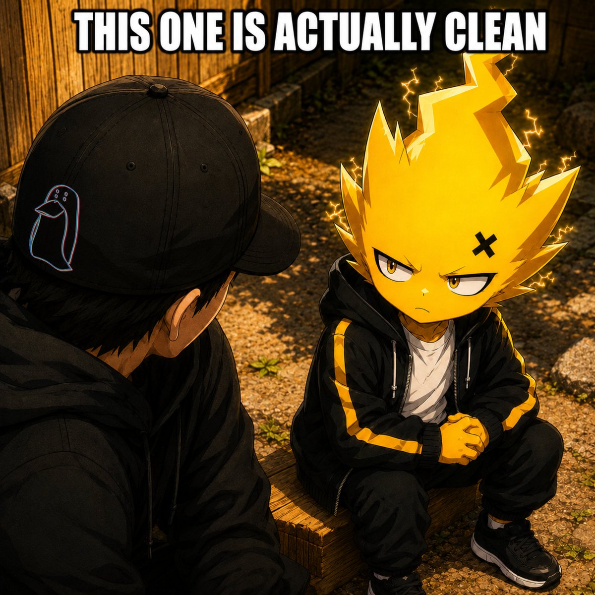kiirospark's tweet photo. KIIRO remains unconvinced. ⚡️ https://t.co/ACgIZ8aS1b