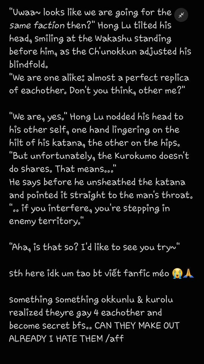 markofprescript's tweet photo. this fanfiction shite easy as hell https://t.co/tmQ5OVa4pA