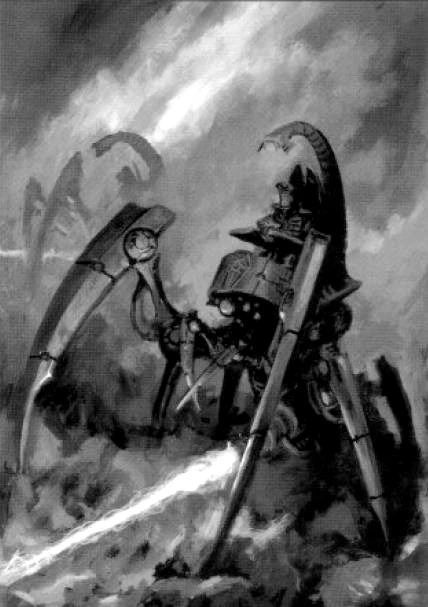 AndrewZ24597481's tweet photo. Triarch Stalker - A combat walker, the Triarch Stalker is a noble weapons platform designed for close in support of Necron infantry and for dealing with enemy armor. https://t.co/eQD1dI7pD2