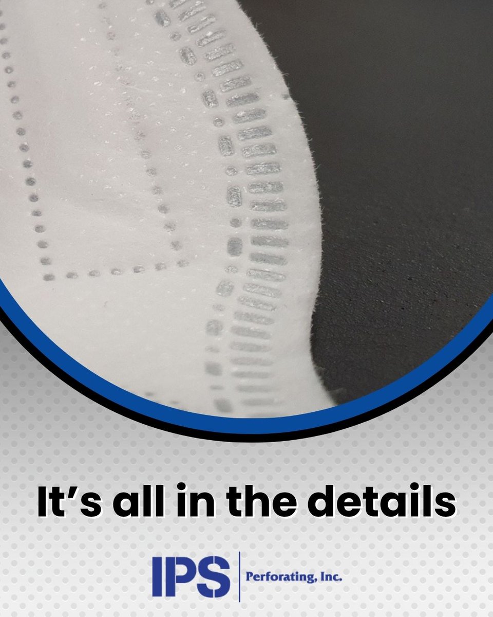 ips_perforating's tweet photo. Not every application calls for visible holes. Micro-perforation creates extremely small openings that improve airflow and functionality while maintaining the appearance of a material. See how we can support your production requirements: https://t.co/Iwo8KJvc6w https://t.co/Ri2AIVh3GD