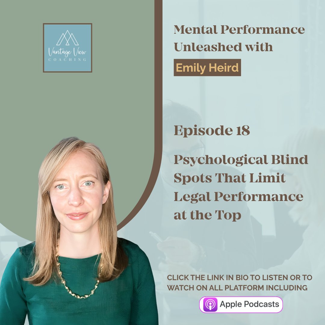 EmilyHeirdVVC's tweet photo. Success can quietly reduce the honest feedback a legal leader receives. Emily Heird explains why fewer voices at the top can create costly blind spots.

Click the bio link to listen to the full episode.
https://t.co/PfKrsmlAVf https://t.co/nVJMCUSmM6