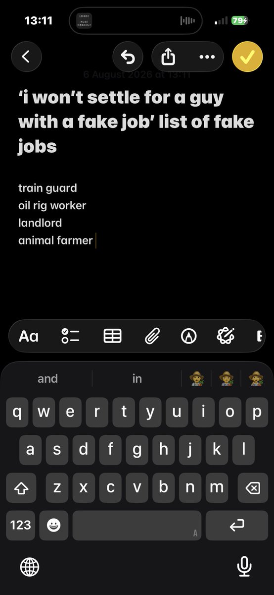 wheresmyph0ne's tweet photo. i won’t settle for a guy with a fake job https://t.co/mNhuC8WJs1
