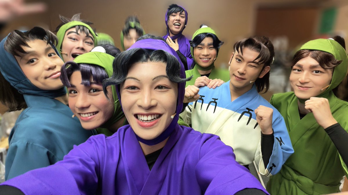 macoto20580065's tweet photo. 12日目夜🐦‍⬛

ご来場頂いた皆様、ありがとうございました☆

平日の2公演にも関わらずご来場本当にありがとうございました😭

美味しいもの食べて沢山寝ますー☺︎笑

明日もよろしくお願いします😌

#忍ゲキ https://t.co/dCcvwhL1XI