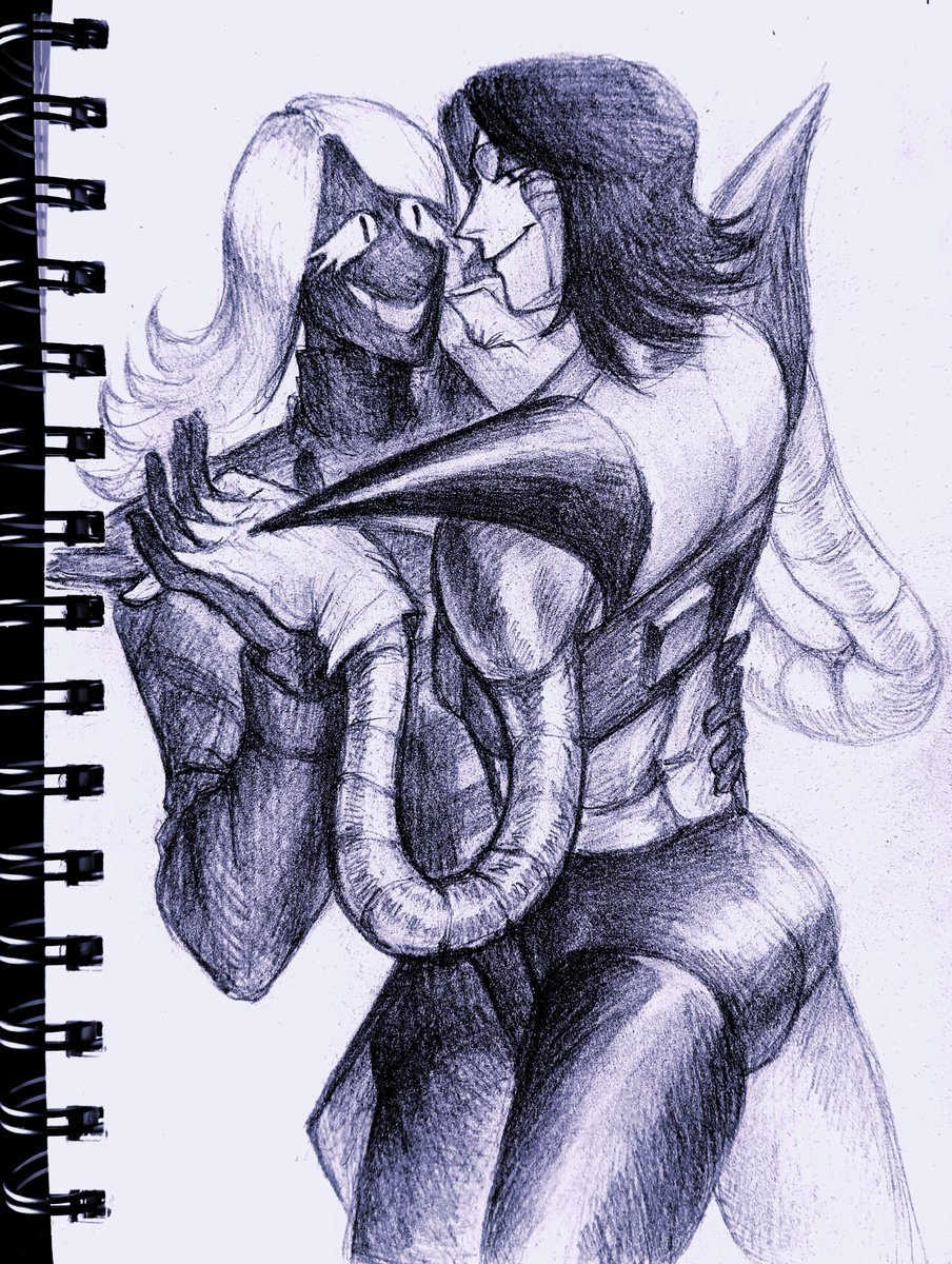 Mari9spng's tweet photo. Rouxls x Metta 💙💖

#deltarune #rouxlskaard #undertale #mettaton https://t.co/DO2GKm9fG4