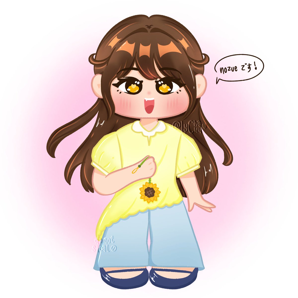 lychacuu's tweet photo. Kenalin anakku yang baru mateng! 
Btw, looking for #artmoots 💟

#artidn #commission #smallartist https://t.co/6de8MgkmNC