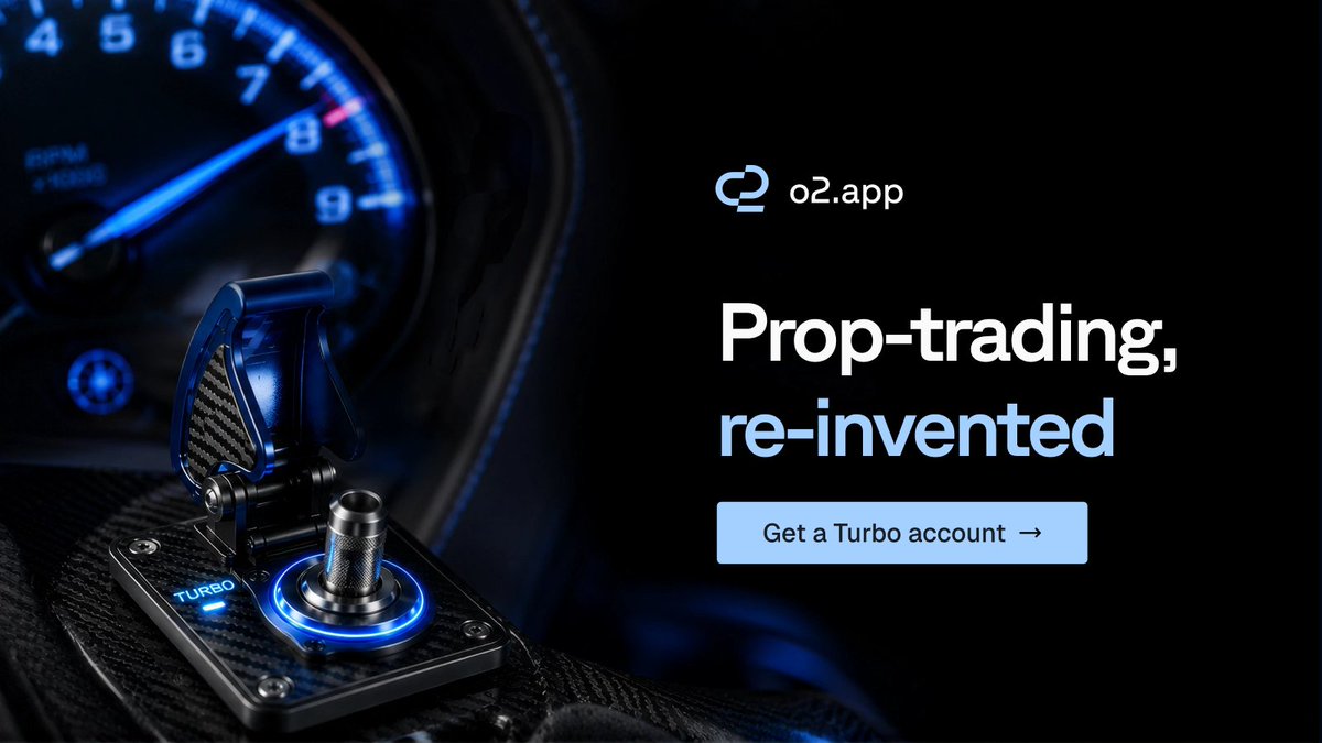 o2dotapp's tweet photo. More trading power has always come with strings attached:

• Funding rate risk
• Overcollateralization
• Evaluations
• Profit splits

Enter o2 Turbo Accounts 🧵 https://t.co/lq4posUMBN