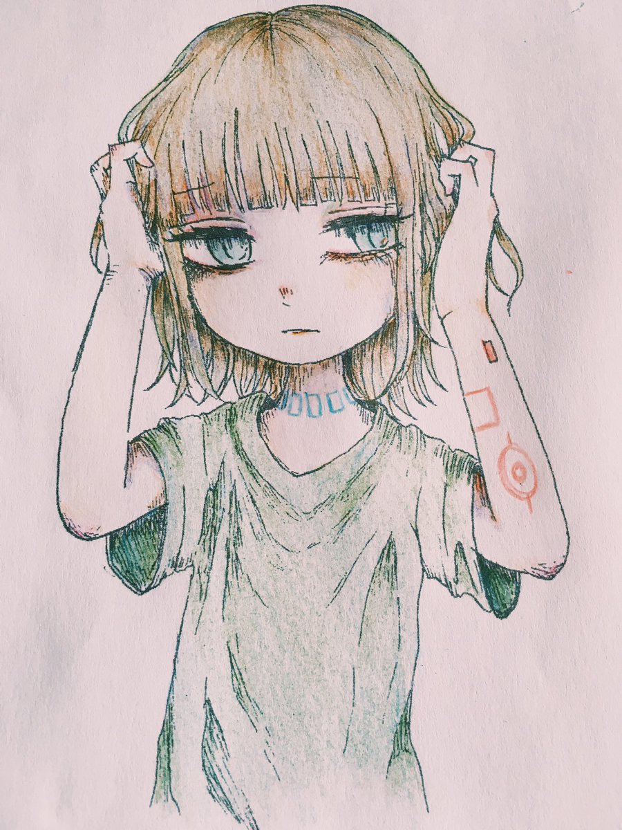 0comet_moth0's tweet photo. 16歳の時の絵　なんか、今と性根があまり大差なさそう https://t.co/YUvkSVGiWH