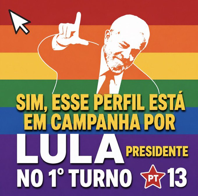 LulaoRei's tweet photo. E o seu perfil ta com Lula? https://t.co/oMj9BPGjI2
