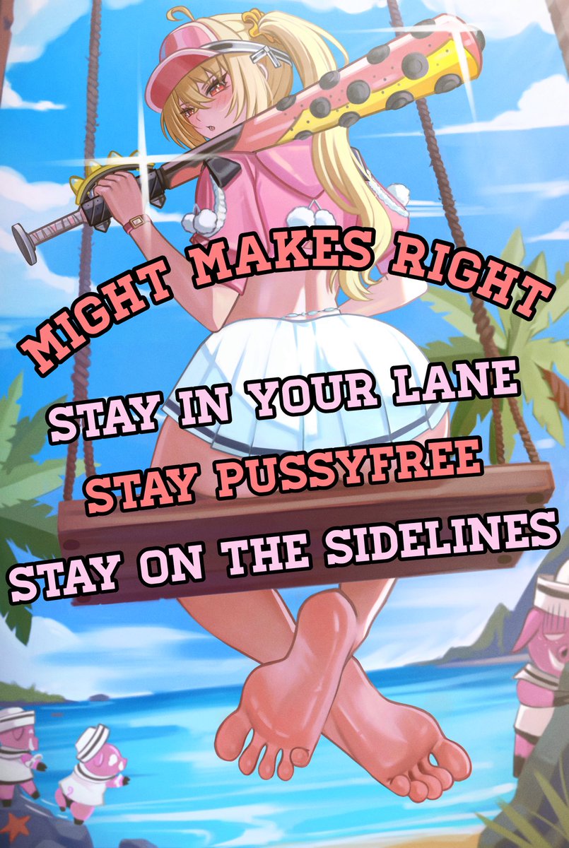 FootFatalism's tweet photo. Weaker males may have feelings of powerlessness. This is a natural part of your life. It is important to make lots of cummies while thinking about how unfairly powerful female feet are. 
(Sorry for the edit quality, made this on my phone) https://t.co/z6krhffzp0