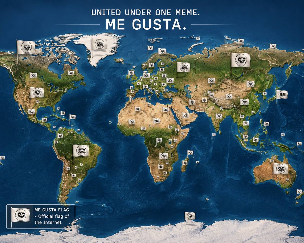MegustaOfSOL's tweet photo. $MEGUSTA is in every country, every house https://t.co/3eCBEIo2Oo