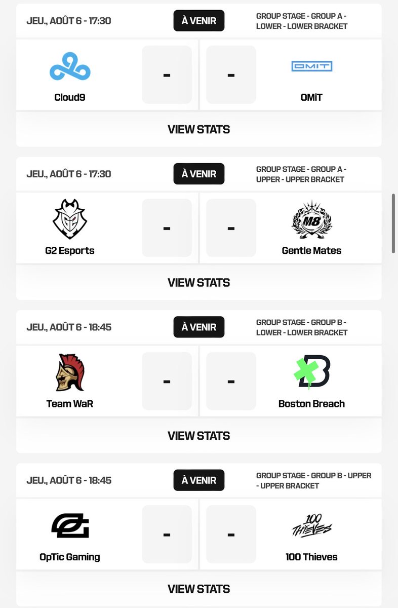 CDLFrance's tweet photo. 🗓️ Jour 2 | #EWC26 

Début des matchs à 15h00. 
Deux streams à suivre (A &amp; B). 

Retrouvez ci-dessous le programme d’aujourd’hui : https://t.co/HaxWCGfkQh