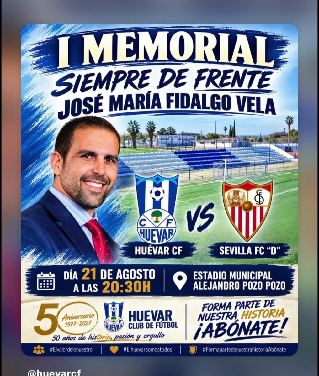 DatosSevillista's tweet photo. Lo he visto en Facebook y comparto SIN DUDAR también por aquí.

@SemariF no era cualquiera, y bien lo saben sus amigos y familiares; era (es) un grandísimo sevillista y una enorme persona.

@PSHuevar @HuevarCF @SevillaFC https://t.co/mXCI39L3gu