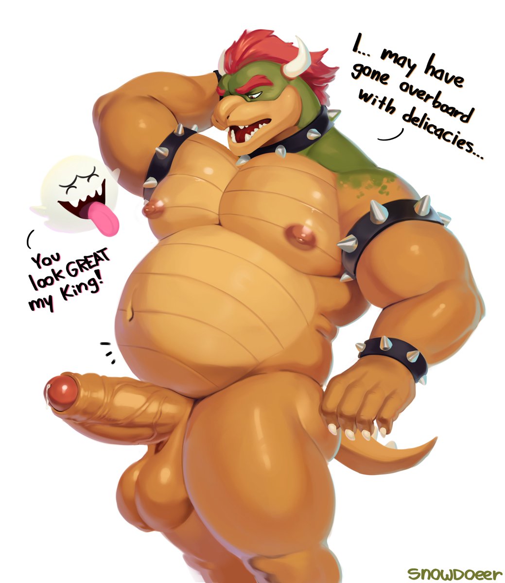 SnowDoeer's tweet photo. Happy ( late ) Bowser Day! https://t.co/elfM7tx7qE