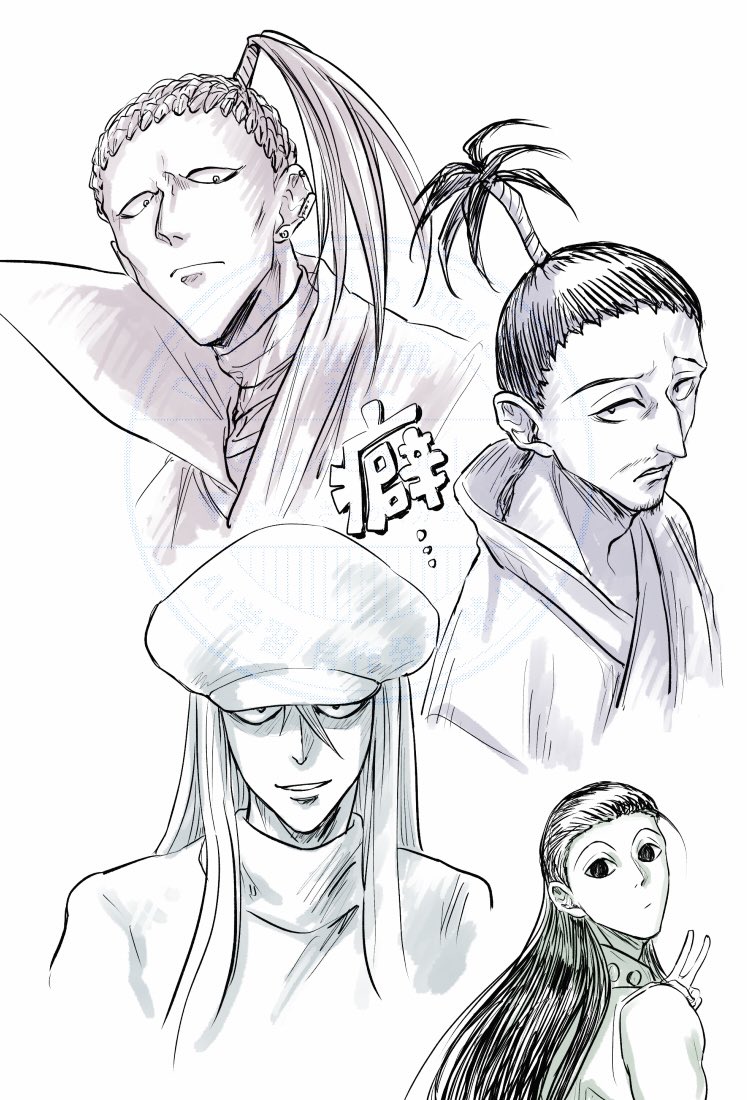speedpoln's tweet photo. HUNTER×HUNTERで刺さった方々分かりやすすぎておもろいので見て(右下は顔と声に限る) https://t.co/9EStq3U8hf