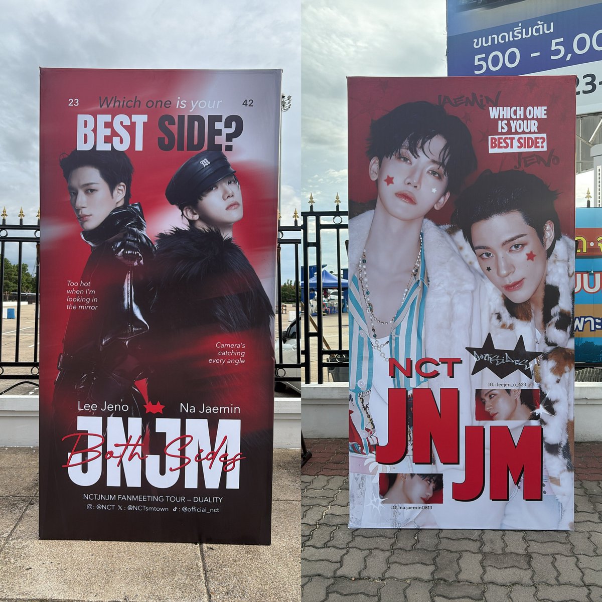xaleixs03da_w's tweet photo. สวยมากแต่ละป้ายจัดว่าเริ่ดที่สุด
#NCTJNJM_FANMEETING_TOUR_in_BKK   #NCTJNJM_FANMEETING_TOUR_BANGKOK https://t.co/dgcCGdQSzy
