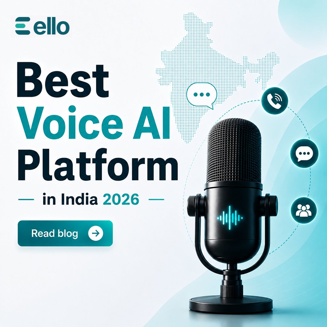getelloai's tweet photo. The best voice AI platform isn't the one with the longest feature list!

It's the one that understands customers, speaks naturally, integrates with your systems, and scales with your business.

See what to evaluate before making a decision: https://t.co/SPrmEXf3Gj

#VoiceAgents https://t.co/icon3pAFxN