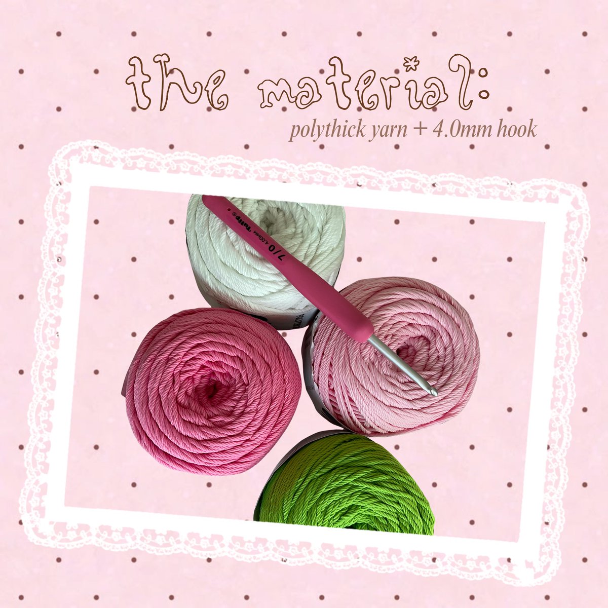 sunshinexriki's tweet photo. project: button bag ˚˖𓍢ִִ໋🌸🧺˚˖𓍢ִ🌿˚.
first time aku coba polythick yarn ! (˶>⩊<˶)
terakhir aku crochet tas 2 tahun lalu; excited coba bikin tas lagi setelah sekian lama aku amigurumi teruss~
(ini ceritanya project diary ala-ala gitu kali yaa, hehe)
#tasrajut #tashandmade https://t.co/bDnKXB0NfQ