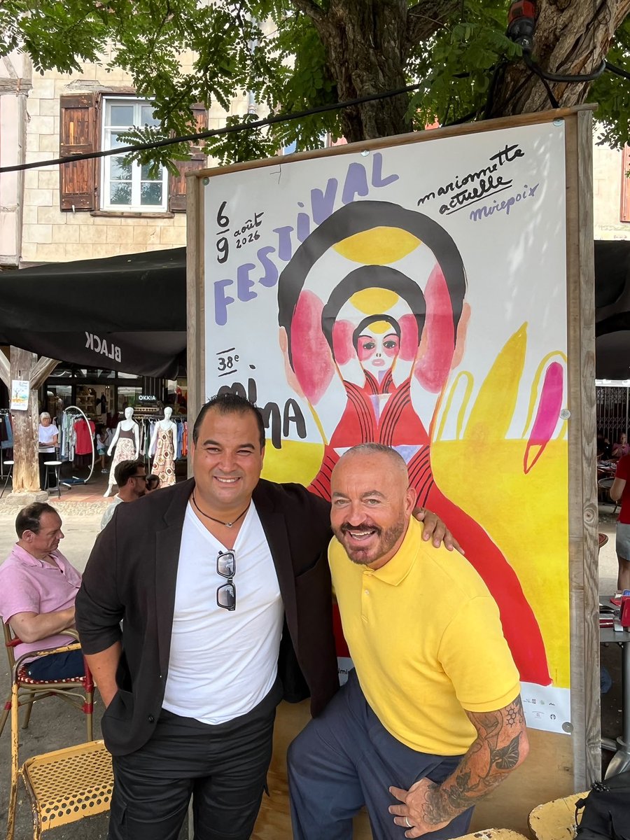 SionJerome's tweet photo. Inauguration de MIMA à #Mirepoix(09),
festival dédié à la marionette
aux côtés de @kamelchibli pleinement engagé sur la Culture pour tous dans son territoire
⭐️16000spectateurs
⭐️30000visiteurs
⭐️de nombreux bénévoles
⭐️Vitrine de la dynamique régionale de cette belle discipline https://t.co/MnWF8ZBJVe