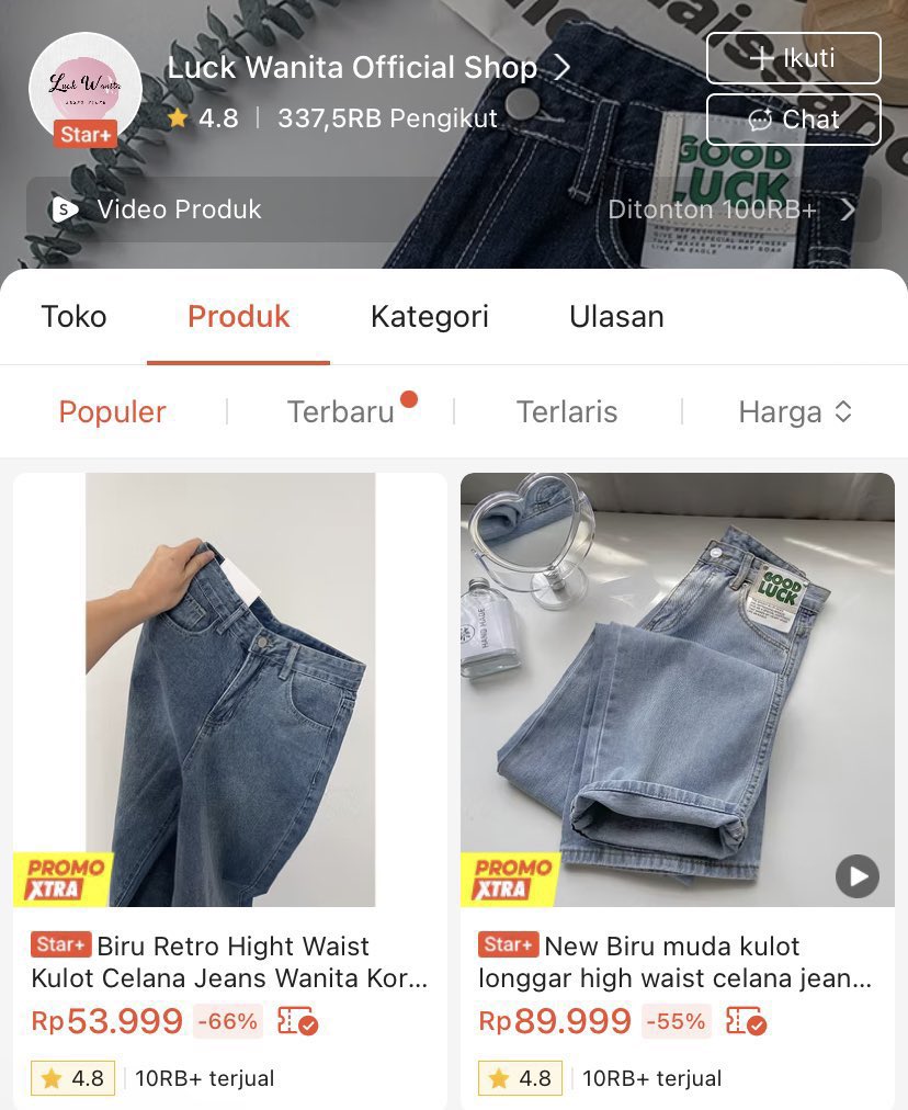 dzbaiwin's tweet photo. KENAPA BARU NEMU SEKARANG😭‼️
Ternyata ada jeans mahal… tapi versi lokalnya https://t.co/zssqJtgXn5