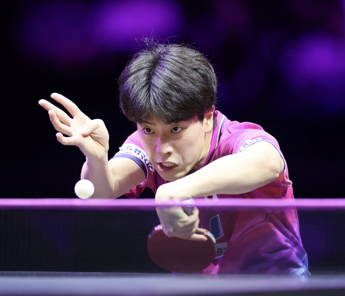 Hochi_Gorin's tweet photo. ＷＴＴチャンピオンズ横浜２０２６
男子シングルス2回戦
#篠塚大登
📸:渡辺　朋美 https://t.co/lKiWt7eWsm