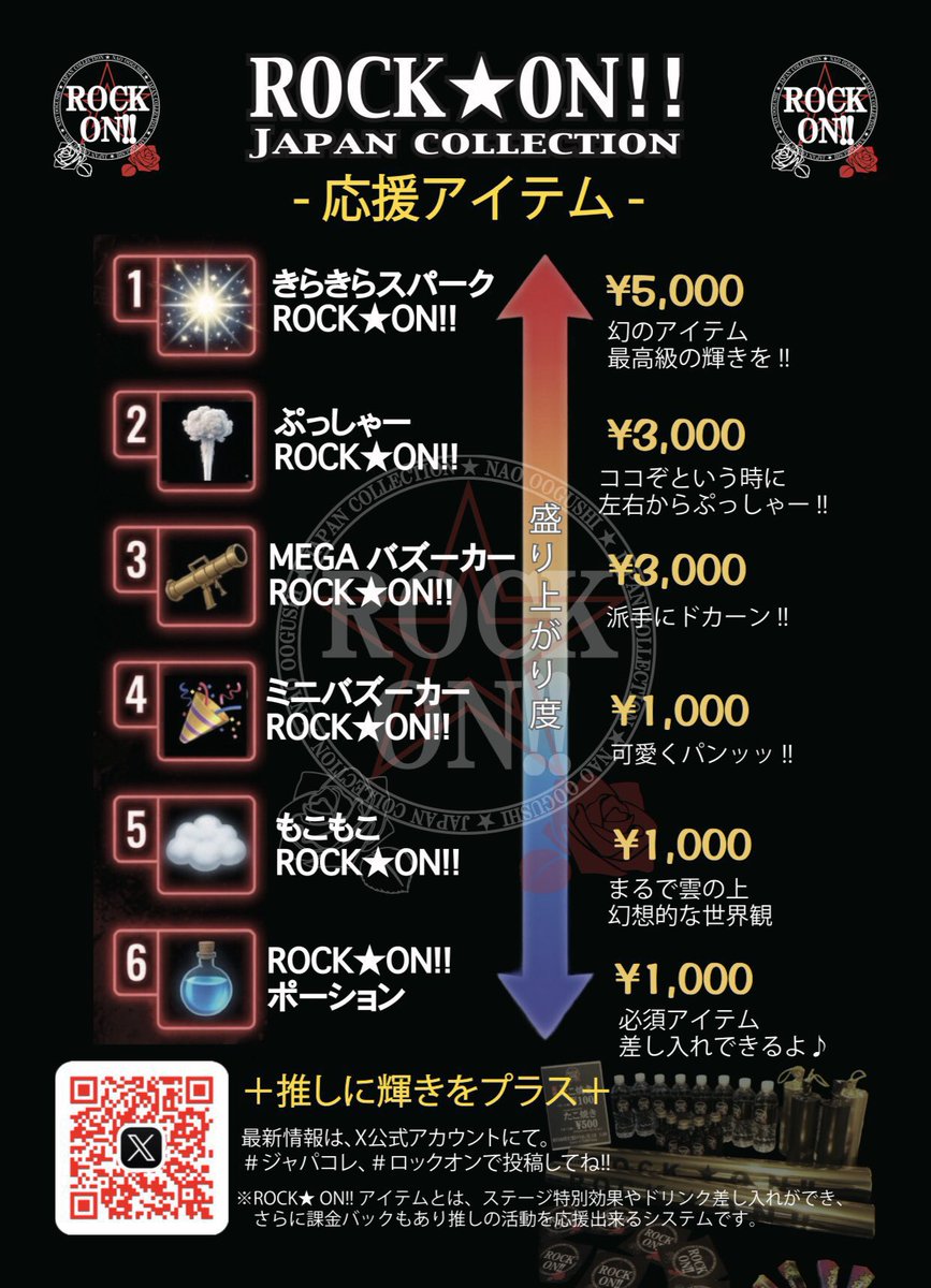 rockonjapacolle's tweet photo. 9/5(土) ROCK★ON‼︎
Japan Collection vol.5

📍#池袋Lavis
𝐎𝐩𝐞𝐧 17:30 / 𝐒𝐭𝐚𝐫𝐭 17:50
【前売】¥3,000+1D(¥600-)
【当日】¥3,500+1D(¥600-)

★まりちゃん
★涼宮なるみ
★響香
★モンデマン
★RAYSA
★伊藤実桜
★大串奈央

🎁ご当地お土産抽選会🎁
🌸終演後物販🌸
🎫予約→各出演者まで📩 https://t.co/fzg1grk4TF