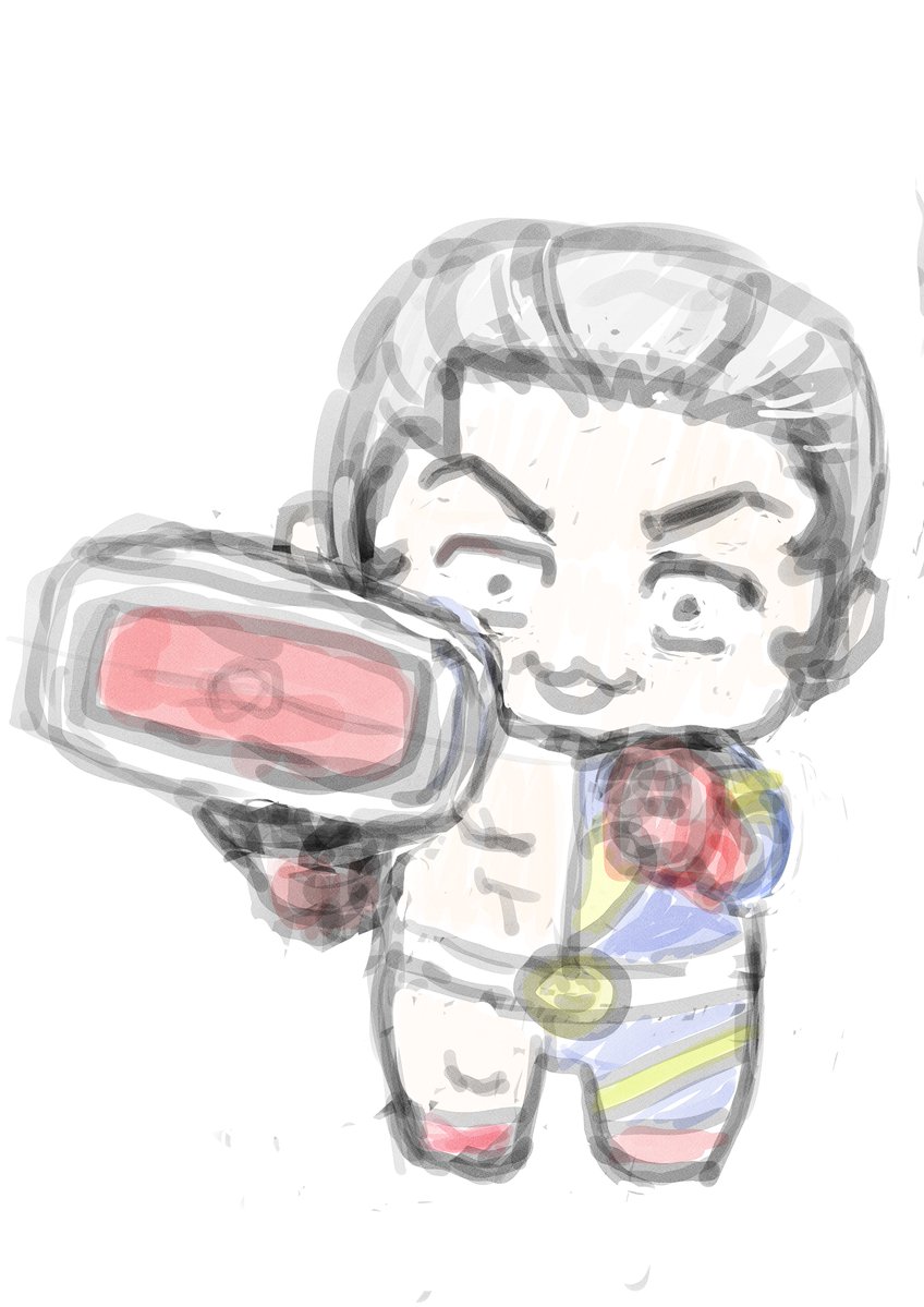 Watage_log's tweet photo. クリスタツールお試し中の落書き

羂索の額のアレにピッしたい高羽

時間が取れたら仕上げたい

＃自分にしかわからないラフ https://t.co/RXIINUDaEg