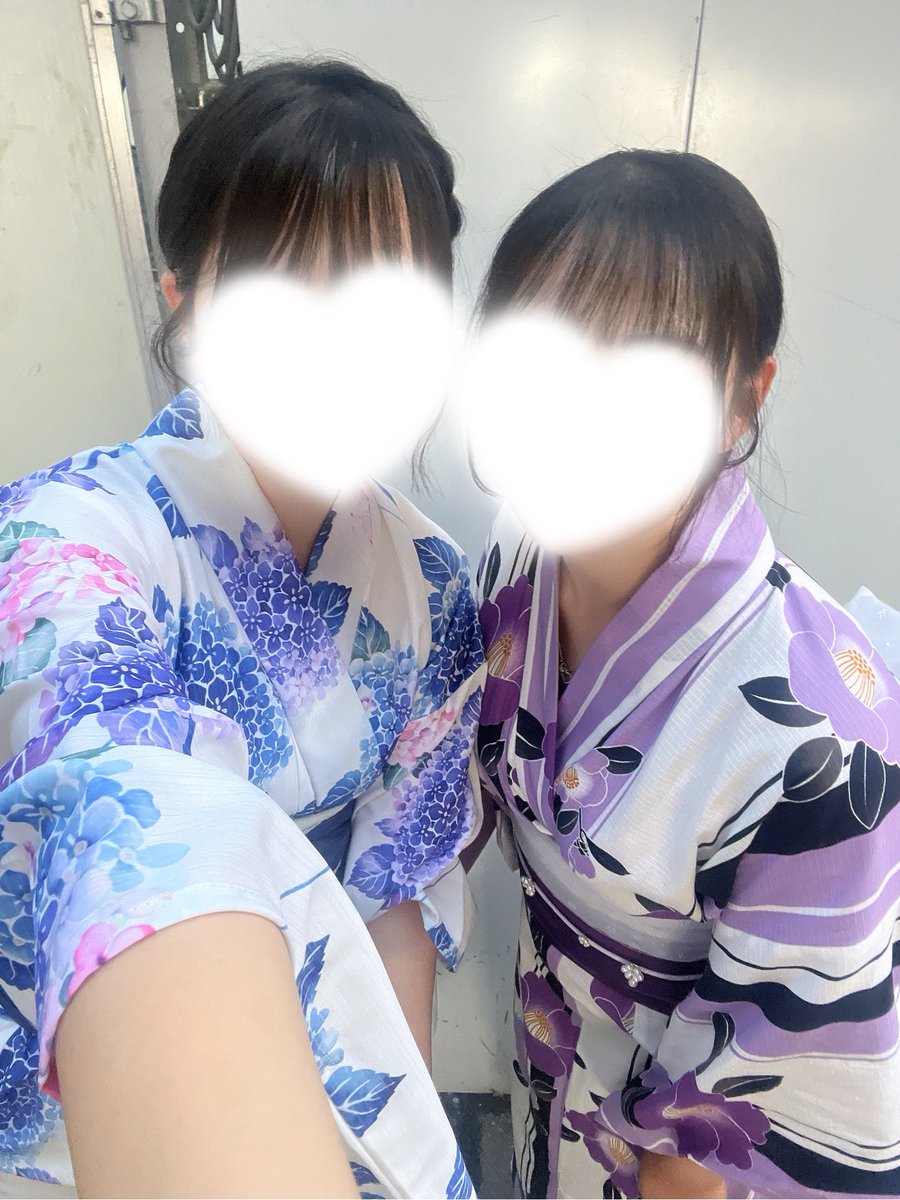 minyachanLove's tweet photo. なっちゃんとも浴衣写真撮れて嬉しっ🫶 https://t.co/dIOnpHjtnr